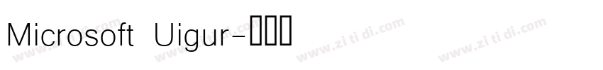 Microsoft Uigur字体转换